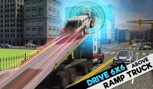 Car Transform Mega Ramp Truck Robot Transformation screenshot 7