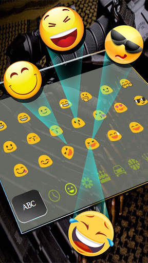 Mortar Gun keyboard Theme screenshot 2