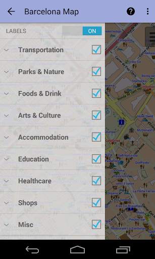 Barcelona City Map Lite screenshot 7