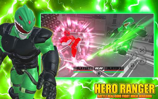 Hero Ranger Battle Real Dino Fight Ninja Warrior screenshot 5