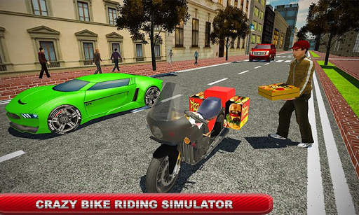 Virtual Moto Bike Delivery Boy: Pizza Car Driver screenshot 1