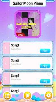 SAILOR MOON Piano Tiles screenshot 1