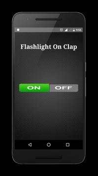 Flashlight on Clap screenshot 2