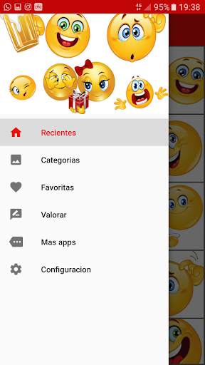 Emoticons for chat screenshot 2