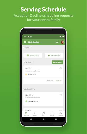 Planning Center Services скриншот 1