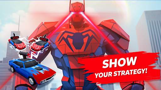 Robot Merge Master: Car Games screenshot 1