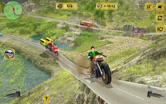 Moto Bike Hill Racer 2017 Sim screenshot 4