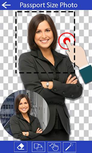 Passport Size ID Photo Maker-Passport Photo Editor screenshot 1