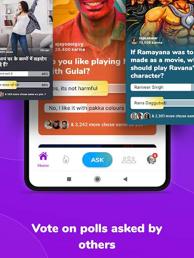 Koral - Ask Polls, Discuss on Polls, Earn Rewards स्क्रीनशॉट 9