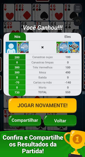 Tranca Jogatina: Jogo de Cartas de Baralho Grátis screenshot 3