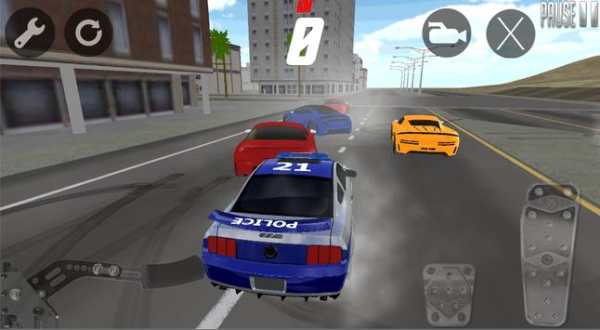 Coupe Police Car Driving screenshot 2
