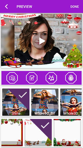 Christmas Video Maker- Xmas Status screenshot 1