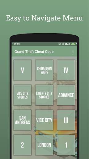 Cheat Code for Grand Theft screenshot 2