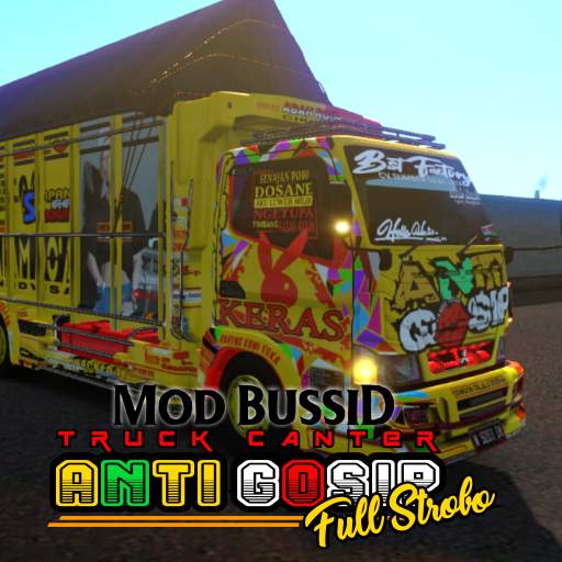 Mod Bussid Truck Canter Anti Gosip Full Strobo 1.2