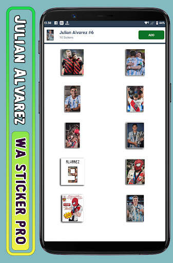 Julian Alvarez - WA Sticker screenshot 5
