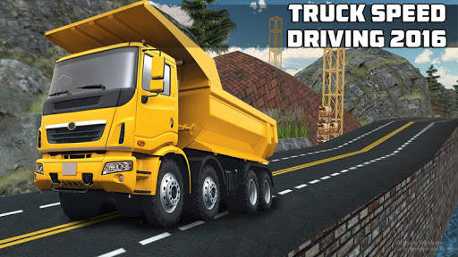 Truck Speed Driving 2016 screenshot 1