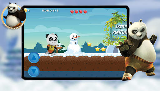 Super Panda run kart: Offline 3D game: Old school screenshot 4