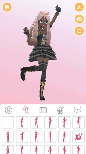 Girl-Styledoll Fashion Show - 3D Avatar maker screenshot 1
