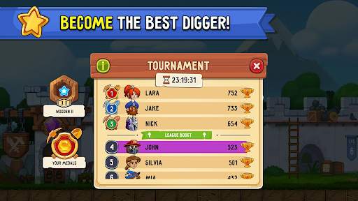 Dig Out! Gold Miner Aventure screenshot 6