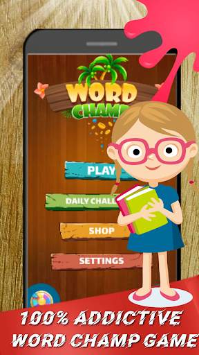 Word Champ -Free Word Game Puzzle screenshot 1