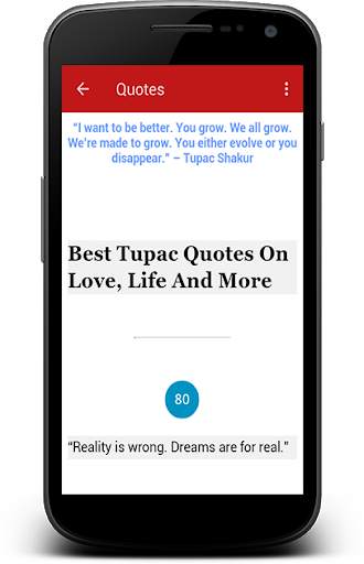 2Pac Music & Quotes Free screenshot 3