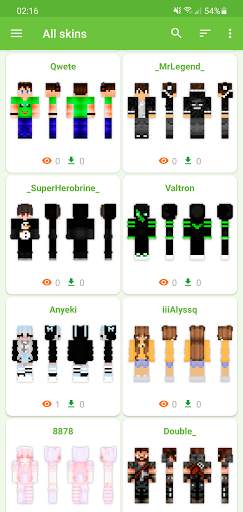 Skins for Minecraft screenshot 1