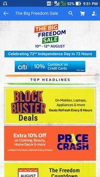 FREEDOM SALE SHOPPING APP screenshot 1