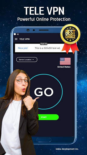 TeleVPN Lite - Fast & Secure VPN screenshot 1