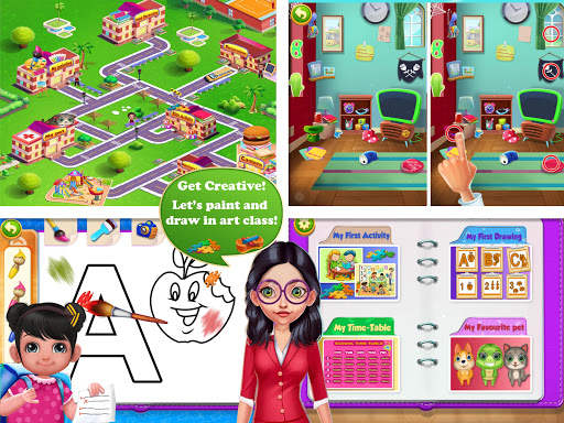 My School Teacher - Classroom is Fun * Kids Game screenshot 7