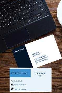 Business visiting card screenshot 4