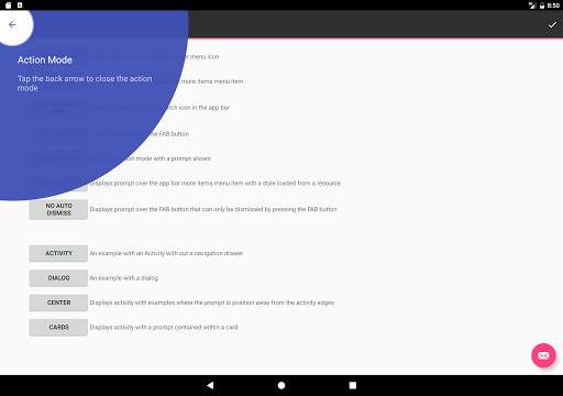 Material Tap Target Sample screenshot 3