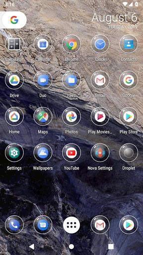 Droplet : Icon Mask for Nova Launcher screenshot 2