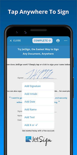 JetSign Signature App: Fill & Sign PDF Docs Now screenshot 5