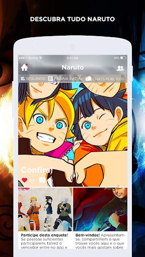 Academia Ninja Amino para Naruto em Português screenshot 2