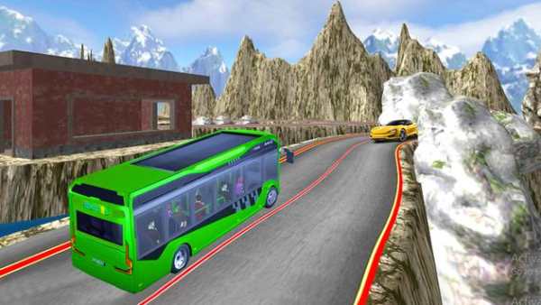 Extreme Bus: Hill Racing Mania screenshot 4