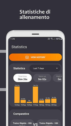 9 Timer - Timer per sessioni di allenamento screenshot 4