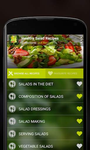 Healthy Salad Recipes screenshot 1