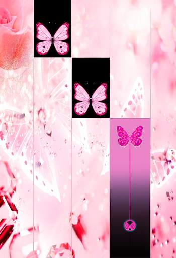 Piano Tiles Pink Butterfly 2019 screenshot 1