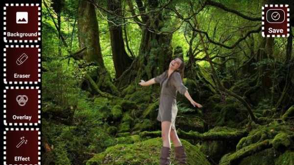 Cut paste photo editor for Jungle backgrounds screenshot 3