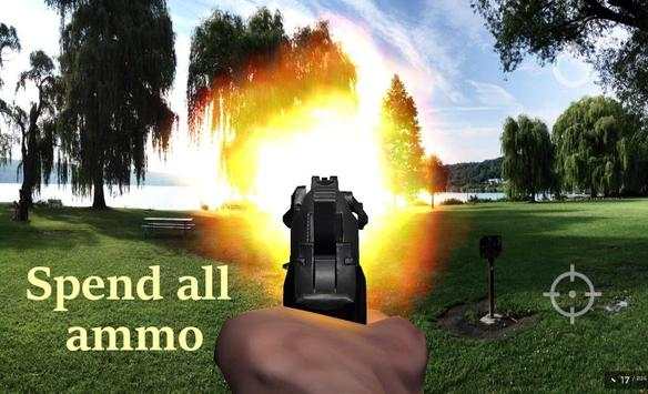 Pistol Gun Shooter simulator 3d VR real life screenshot 2