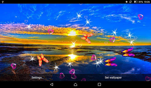 Paradise Live Wallpaper - Screen Lock, Sensor,Auto 5 تصوير الشاشة