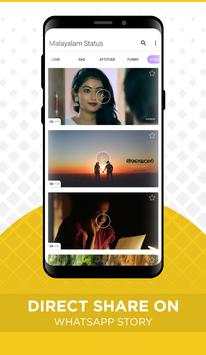 Malayalam Video Status For Whats apps screenshot 5