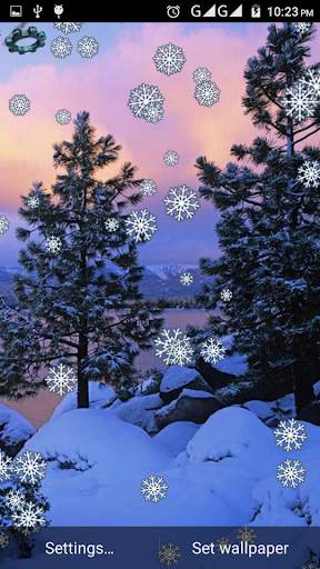 Snow Winter Live Wallpaper screenshot 4