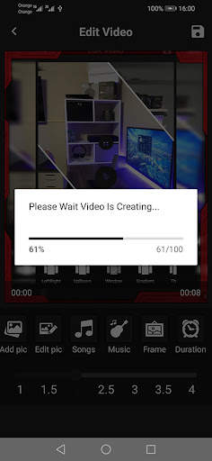 Video Maker : Convert images to video maker screenshot 6