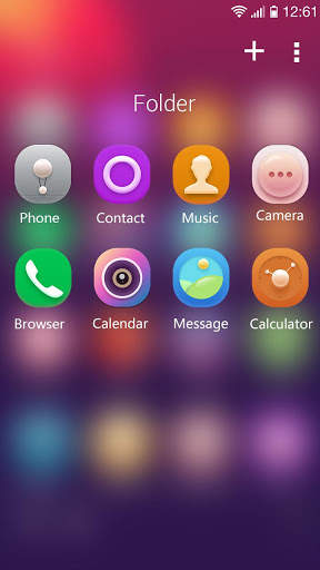 Glorious GO Launcher Theme screenshot 4