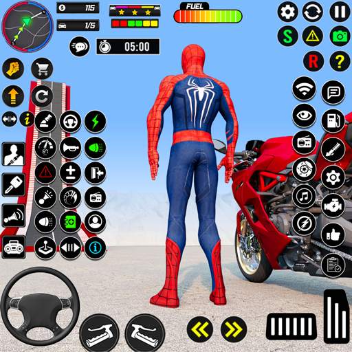 Superhero Tricky Bike Stunt 3D 2.2
