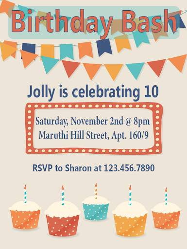 Party Invitation Card Maker screenshot 6