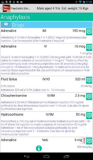 Paediatric Emergencies Lite screenshot 8