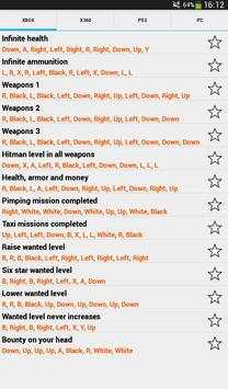 Cheats for GTA San Andreas screenshot 7