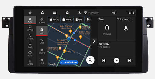 Car Penguin: Launcher & Maps 2 تصوير الشاشة